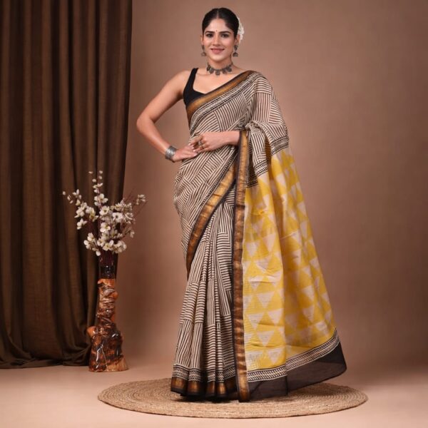 Maheshwari Silk Saree