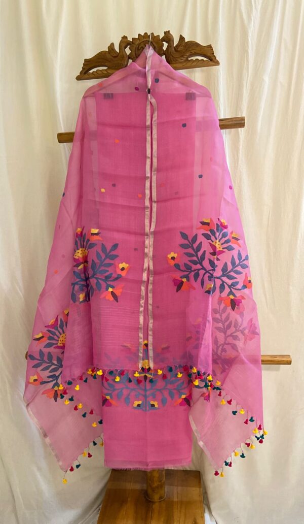 Pure Handloom Jamdani Suit